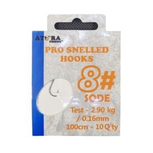 Atora Fishing 1m pavadėliai su SODE kabliukais - 80-006