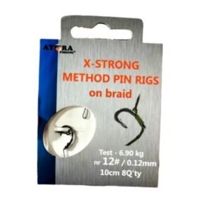 Atora Fishing pinto valo Method pavadėliai su kabliuku ir masalo smeigtuku - 70-174