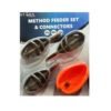 Atora Fishing METHOD 3 šėryklų rinkinys su silikoniniu kiautu - 70-176